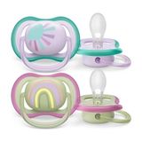 Philips Avent Ultra Air Emzik 0-6 Ay 2li Kız SCF085/59 - 0 - 6 Ay - Çok Renkli