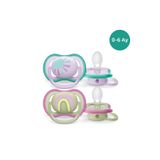 Philips Avent Ultra Air Emzik 0-6 Ay, 2'li Paket, Kız, SCF085/59