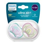 Philips Avent Ultra Air Emzik 0-6 Ay, 2'li Paket, Kız