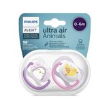 Philips Avent Ultra Air Emzik 0-6 Ay Kız - Renkli - Yenidoğan