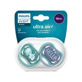 Philips Avent Ultra Air Emzik 18+ 2li Erkek Çok Renkli