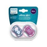 Philips Avent Ultra Air Emzik +18 Ay 2li Kız SCF349/22 - Çok Renkli