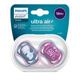 Philips Avent Ultra Air Emzik 18+ Ay, 2'li Paket, Kız