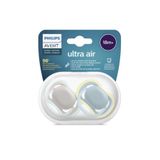 Philips Avent Ultra Air Emzik 18 Ay+, 2'li Set, Erkek, Mavi ve Beyaz