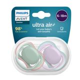 PHILIPS AVENT ULTRA AIR EMZİK 6-18 AY 2 ADET ERKEK SCF085/16