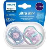 Philips Avent Ultra Air Emzik 6-18 Ay 2li Kız