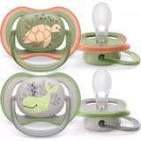 Philips Avent Ultra Air Emzik 6-18 Ay, 2'li Paket, Erkek, SCF085/60 - 0 - 3 Yaş - Çok Renkli