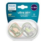 Philips Avent Ultra Air Emzik 6-18 Ay, 2'li Paket, Erkek