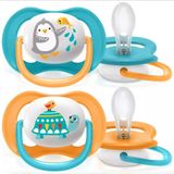 Philips Avent Ultra Air Emzik 6-18 Ay İçin Silikon Renkli 2'li Paket Ortodontik