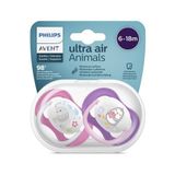 Philips Avent Ultra Air Emzik 6-18 Ay Kız - Renkli - Yenidoğan
