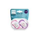 Philips Avent Ultra Air Emzik Kız Çocuklar İçin 6-18 Ay Arası Kullanıma Uygun Hafif Materyal