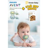 Philips Avent Ultra Aır Erkek Bebek 2'li 0-6 Ay Emzik + Beslenme Seti Hediyeli