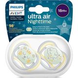 Philips Avent Ultra Air Gece Emziği 18+ Ikili (3 Adet)