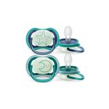 Philips Avent Ultra Air Gece Emziği 6-18 Ay 2'li Erkek SCF376/13