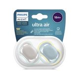 Philips Avent Ultra Air Kauçuk Emzik 18 Ay+ Renkli Erkek Çocuk İçin Özel Tasarım - 0 - 1,5 Yaş