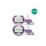 Philips Avent Ultra Air Night Emzik 6-18 Ay 2 Li Kız Scf376/14