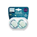Philips Avent Ultra Air Night Karanlıkta Parlar Gece Emziği 6-18 Ay Erkek