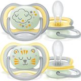 Philips Avent Ultra Air Nighttime Karanlıkta Parlar Gece Emziği +18 Ay - 0 - 1 Yaş - Renkli