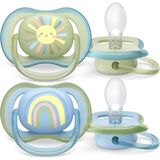 Philips Avent Ultra Air Renkli 0-6 Ay 2'li Emzik - 0 - 6 Ay