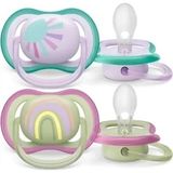 Philips Avent Ultra Air SCF85/59 0-6 Emzik - Kız - Pembe - 0 - 6 Ay