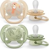 Philips Avent Ultra Soft Emzik 0-6 Ay, 2'li Erkek, SCF091/07 - Renkli - 0 - 6 Ay