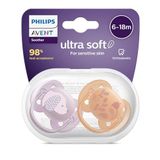 Philips Avent Ultra Soft Emzik 6-18 Ay, 2'li Paket, Kız