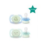 Philips Avent Ultra Start Nighttime 0-2 Ay Erkek Emzik Scf075/08