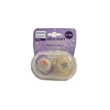 Philips Avent Ultra Start Nighttime 0-2 Ay Şeffaf Kız Emzik