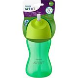 Philips Avent Yeşil Pipetli Bardak 300 ml +12 Ay BPA İçermez Ergonomik Tutma Yeri ile Dökülmeyi Önler
