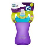 Philips Avent Yumuşak Uçlu Alıştırma Bardağı, 9 Ay, 300 Mililitre, Mor, SCF802/02