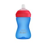Philips Avent Yumuşak Uçlu Alıştırma Bardağı, 9+ Ay, 300 ml, Mavi, SCF802/01