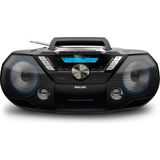 Philips AZB798T/12 (Müzik Alıcısı, Bluetooth, Doğrudan Usb, Fm Tuner, Dab+, 12 Watt), Siyah