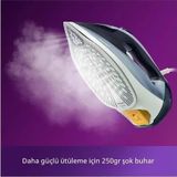 Philips Azur 7000 Serisi 250G Şok Buhar 50G/Dk Sürekli Buhar 2800W Güçlü Performans Steamglide Plus Taban Ütü Geniş Su Kapasitesi Damlama Emniyeti Hızlı Isınm