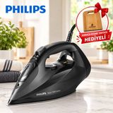 Philips Azur 7500 Serisi 3200 Watt [ Şok ] Buharlı Siyah Ütü