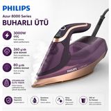 Philips Azur 8000 Serı 3000W Buhar Utu Kireç Önleme