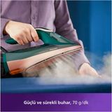 Philips Azur 8000 Serisi Optimaltemp 3000W Akıllı Isı Ayarı 240GR Şok Buharlı Ütü Opal Yeşili +Tüy&hav Temizleyici