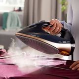 Philips Azur Buharlı Ütü 3000 W Sürekli Buhar 55 g/dk Siyah Renk ile Hızlı Ütüleme