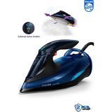 Philips Azur Elite Optimaltemp Teknolojili Akıllı Buhar Özellikli Özel Tabanlı Buharlı Ütü | Şık Tasarım 2600WATT + Mutfak Tartısı - Mavi