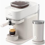 Philips Baristina Espresso Makinesi ve Süt Köpürtücü BAR303/00 - Beyaz