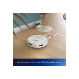 Philips Beyaz Akıllı Robot Süpürge, Wi-Fi Desteği, 4000 Pa Emiş Gücü, 220 Dakika Çalışma Süresi
