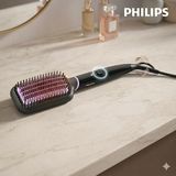 Philips BHH880/00 Saç Düzleştirici Tarak, Turmalin Seramik Kaplama, 2 Sıcaklık Ayarı, Siyah