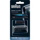 Philips Braun 1 Serisi ve Cruzer Tıraş Makinesi 1,2,3,4,5,6 Yedek Başlığı Folyo ve Kesici Bıçak