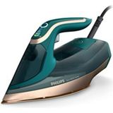 Philips Buharlı Ütü 3000 W Güçlü Sürekli Buhar Özelliği ile Özel Taban Teknolojisi - Mavi - Kahverengi