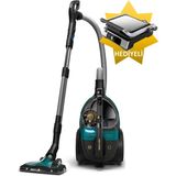 Philips BXA0077/00 - XB9185/07 Marathon Süpürge (HD6301/90Serisi Izgara ve Tost Makinesi Hediye) - Yeşil - Koyu Opal Yeşili