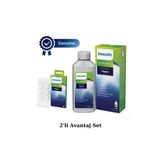 Philips Ca6700/10 Espresso Makinesi Kireç Temizleme Solüsyonu - Ca6704/10 Yağ Çözücü Tablet 2'li Set
