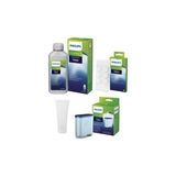 Philips CA6700/10 Espresso Makinesi Kireç Temizleme Solüsyonu, Yağ Çözücü Tablet, 5gr Gres Yağ, Aquaclean 4'lü Set