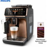 Philips Çekirdekten Fincana Tam Otomatik Kahve Makinesi, Espresso, Cappuccino ve Latte Seçenekleriyle Günlük Kahve Keyfi Için Güçlü Yapı Yüksek Performans, Kompakt Tasarım, Kolay Temizlik ve Keyifli Günlük - Siyah