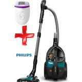 Philips Çeyiz Seti Toz Torbasız Süpürge ve Epilatör