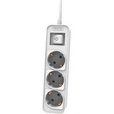 Philips CHP2134WB/62 3'lü 3 m Beyaz Çocuk Korumalı Priz
