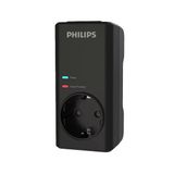 Philips Chp7010b 1140 Joule Siyah Kablosuz Akım Korumalı Priz